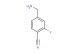 4-(aminomethyl)-2-fluorobenzonitrile