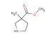 3-methyl-3-pyrrolidinecarboxylic acid methyl ester