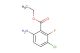 ethyl 6-amino-3-chloro-2-fluorobenzoate