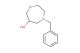 4-benzyl-1,4-oxazepan-6-ol
