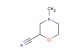 4-methylmorpholine-2-carbonitrile
