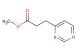 methyl 3-(pyrimidin-4-yl)propanoate