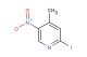 2-iodo-4-methyl-5-nitropyridine