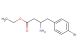 ethyl 3-amino-4-(4-bromophenyl)butanoate