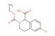 6-chloro-2-(ethoxycarbonyl)-1,2,3,4-tetrahydroisoquinoline-1-carboxylic acid