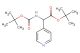 tert-butyl 2-((tert-butoxycarbonyl)amino)-2-(pyridin-4-yl)acetate