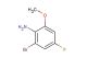 2-bromo-4-fluoro-6-methoxyaniline