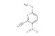 6-methoxy-3-nitropyridine-2-carbonitrile