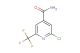 2-chloro-6-(trifluoromethyl)pyridine-4-carboxamide