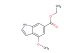 ethyl 4-methoxy-1H-indole-6-carboxylate