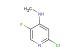 2-chloro-5-fluoro-N-methylpyridin-4-amine