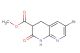 6-bromo-1,2,3,4-tetrahydro-2-oxo-1,8-naphthyridine-3-carboxylic acid methyl ester