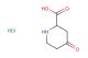 4-oxopiperidine-2-carboxylic acid hydrochloride