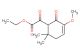 ethyl 2-(3-methoxy-6,6-dimethyl-2-oxocyclohex-3-en-1-yl)-2-oxoacetate