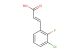 (2E)-3-(3-chloro-2-fluorophenyl)prop-2-enoic acid