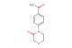 4-(4-acetylphenyl)morpholin-3-one