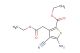 ethyl5-amino-4-cyano-3-(2-ethoxy-2-oxoethyl)thiophene-2-carboxylate