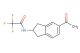 N-(5-acetyl-2,3-dihydro-1H-inden-2-yl)-2,2,2-trifluoroacetamide