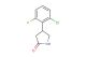 4-(2-chloro-6-fluorophenyl)pyrrolidin-2-one