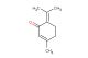 3-methyl-6-(1-methylethylidene)cyclohex-2-en-1-one