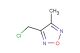 3-(chloromethyl)-4-methyl-1,2,5-oxadiazole