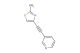 2-methyl-4-(pyridin-3-ylethynyl)thiazole