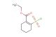 ethyl 2-(chlorosulfonyl)cyclohex-1-enecarboxylate