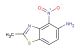 2-methyl-4-nitrobenzo[d]thiazol-5-amine