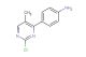 4-(2-chloro-5-methylpyrimidin-4-yl)aniline