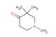 1,3,3-trimethylpiperidin-4-one