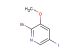 2-bromo-5-iodo-3-methoxypyridine