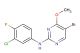 5-bromo-N-(3-chloro-4-fluorophenyl)-4-methoxypyrimidin-2-amine