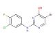 5-bromo-2-((3-chloro-4-fluorophenyl)amino)pyrimidin-4-ol