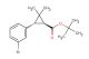 (1S,3S)-tert-butyl 3-(3-bromophenyl)-2,2-dimethylcyclopropanecarboxylate
