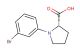 (S)-1-(3-bromophenyl)pyrrolidine-2-carboxylic acid