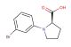 (R)-1-(3-bromophenyl)pyrrolidine-2-carboxylic acid