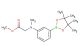 methyl 2-(methyl(3-(4,4,5,5-tetramethyl-1,3,2-dioxaborolan-2-yl)phenyl)amino)acetate