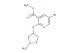 methyl 5-bromo-2-((1-methylpyrrolidin-3-yl)oxy)nicotinate
