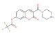 7-hydroxy-3-(piperazine-1-carbonyl)-2H-chromen-2-one 2,2,2-trifluoroacetic acid