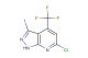 6-chloro-3-iodo-4-(trifluoromethyl)-1H-pyrazolo[3,4-b]pyridine