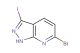 6-bromo-3-iodo-1H-pyrazolo[3,4-b]pyridine
