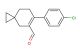 6-(4-chlorophenyl)spiro[2.5]oct-5-ene-5-carbaldehyde