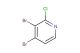 3,4-dibromo-2-chloropyridine
