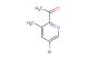 1-(5-bromo-3-methylpyridin-2-yl)ethanone