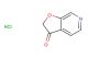 2H,3H-furo[2,3-c]pyridin-3-one hydrochloride