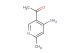 1-(4-amino-6-methylpyridin-3-yl)ethan-1-one