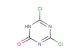 4,6-dichloro-1,2-dihydro-1,3,5-triazin-2-one
