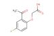 2-(2-acetyl-4-fluorophenoxy)acetic acid