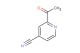 2-acetylpyridine-4-carbonitrile