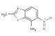2,7-dimethyl-6-nitro-1,3-benzothiazole